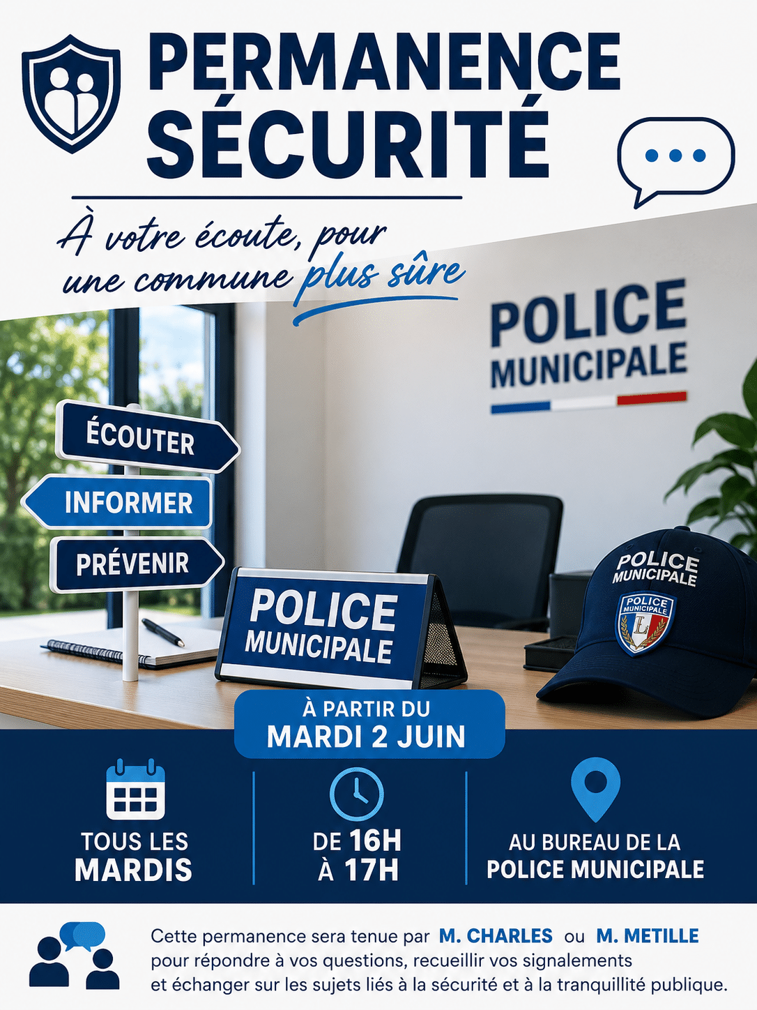 Permanence sécurité