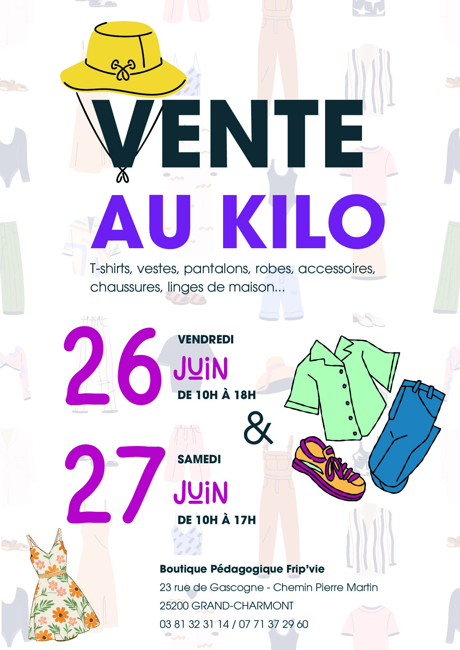 Affiche Vente au Kilo