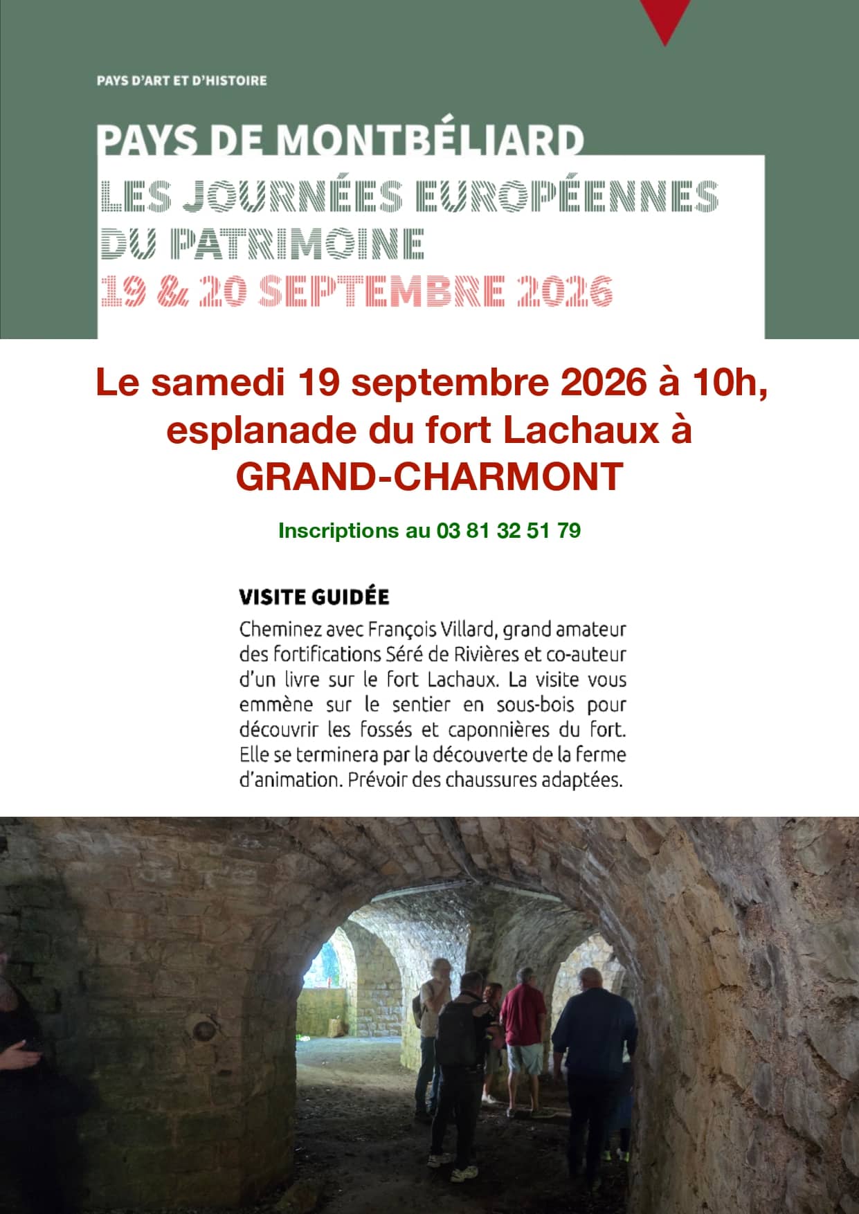 affiche journéee de upatrimoine le 19 09 2026 fort lachaux_page-0001
